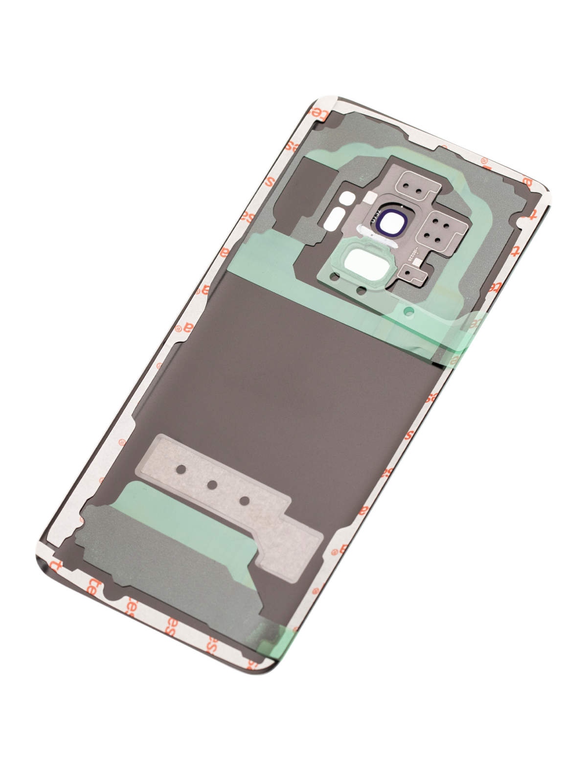 Samsung Galaxy S9 Arka İle Uyumlu Kapak Camı Kamera Lensiyle  (Aftermarket Plus) (Gümüş) - Görsel 2