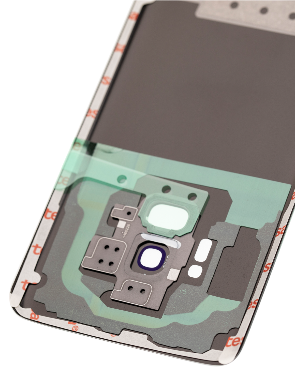 Samsung Galaxy S9 Arka İle Uyumlu Kapak Camı Kamera Lensiyle  (Aftermarket Plus) (Gümüş) - Görsel 6