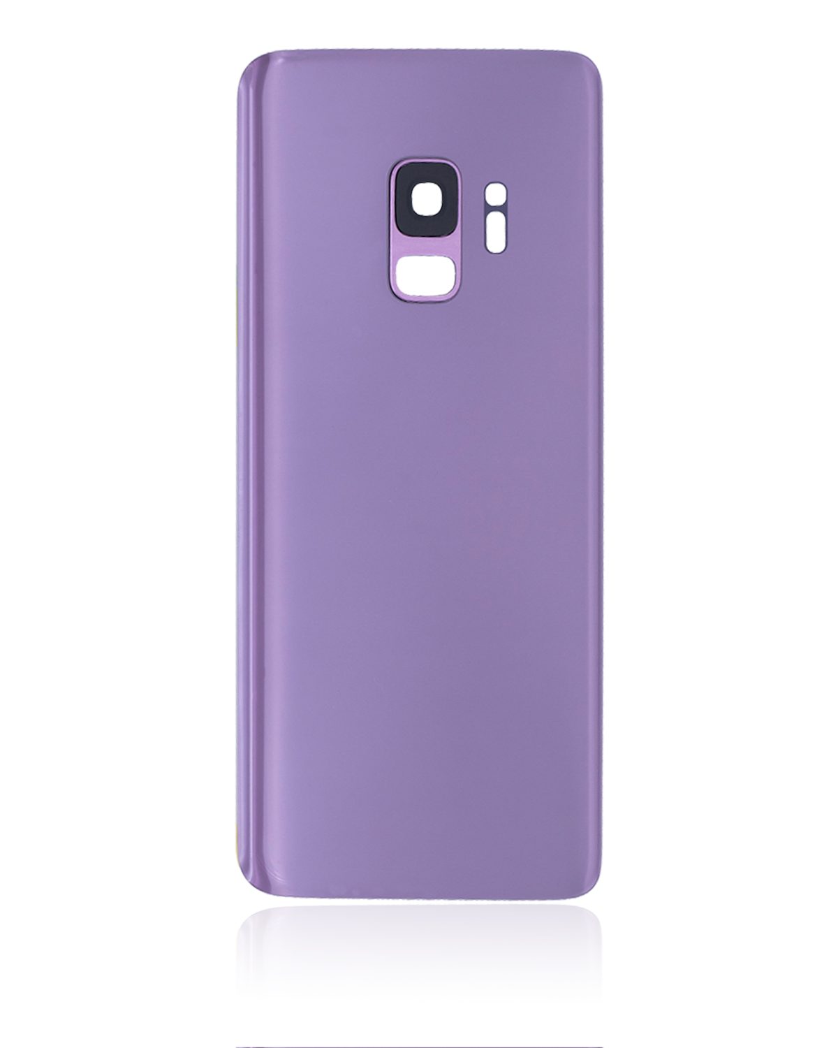 Samsung Galaxy S9 Arka İle Uyumlu Kapak Camı Kamera Lensiyle  (Aftermarket Plus) (Leylak Moru) - Görsel 3