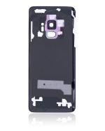 Samsung Galaxy S9 Arka İle Uyumlu Kapak Camı Kamera Lensiyle  (Aftermarket Plus) (Leylak Moru) - Görsel 4