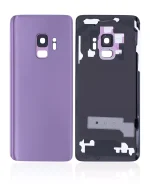 Samsung Galaxy S9 Arka İle Uyumlu Kapak Camı Kamera Lensiyle Uyumlu (Service Pack) (Leylak Mor) - Görsel 2