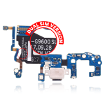 Samsung Galaxy S9 İle Uyumlu (G9600) (Çift Sim Versiyonu) Flex Kablolu Şarj Portu