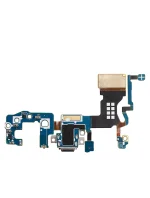 Samsung Galaxy S9 İle Uyumlu (G960U) (ABD Sürümü) (Servis Paketi) Flex Kablolu Şarj Portu - Görsel 5