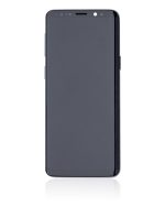 Samsung Galaxy S9 İle Uyumlu İçin Çerçeveli ekran Orijinal (Gece ​​Yarısı Siyahı)  Orijinal Ekranı - Görsel 3