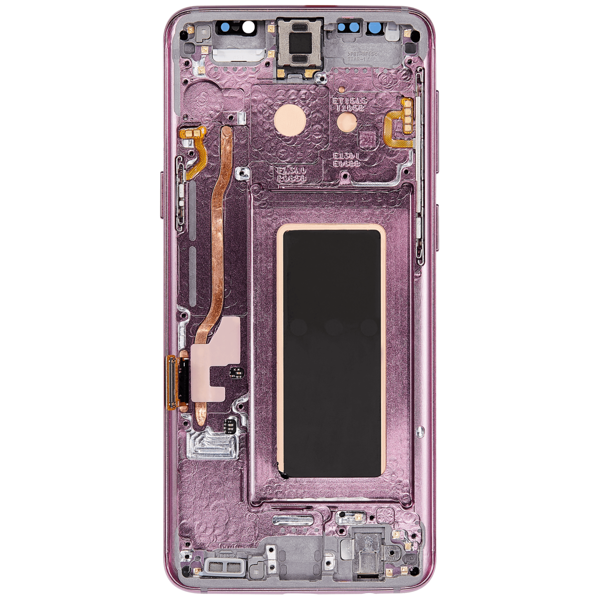 Samsung Galaxy S9 İle Uyumlu İçin Çerçeveli ekran Orijinal (Leylak Moru)  Orijinal Ekranı - Görsel 4