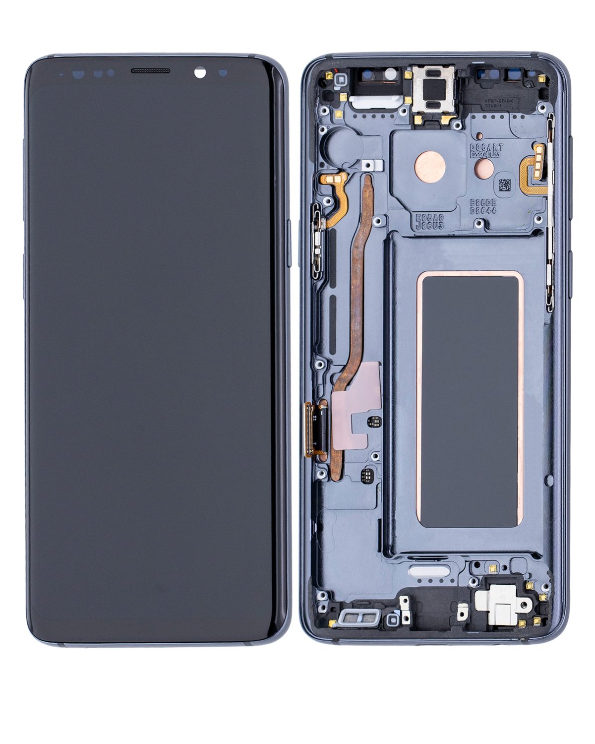 Samsung Galaxy S9 İle Uyumlu İçin Çerçeveli ekran Orijinal (Titanyum Gri)  Orijinal Ekranı Uyumlu - Görsel 2