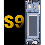 Samsung Galaxy S9 İle Uyumlu İçin Çerçeveli ekran Orijinal (Titanyum Gri)  Orijinal Ekranı Uyumlu