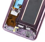 Samsung Galaxy S9 İle Uyumlu İçin Çerçeveli ekran (Service Pack) (Leylak Moru)  Orijinal Ekranı - Görsel 3