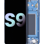 Samsung Galaxy S9 İle Uyumlu İçin Çerçeveli ekran (Service Pack) (Mercan Mavisi)  Orijinal Ekranı Uyumlu