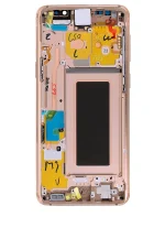 Samsung Galaxy S9 İle Uyumlu İçin Çerçeveli ekran (Service Pack) (Sunrise Gold)  Orijinal Ekranı Uyumlu - Görsel 3