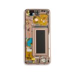 Samsung Galaxy S9 İle Uyumlu İçin Çerçeveli ekran (Service Pack) (Sunrise Gold)  Orijinal Ekranı Uyumlu - Görsel 5
