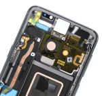 Samsung Galaxy S9 İle Uyumlu İçin Çerçeveli ekran (Service Pack) (Titanyum Gri)  Orijinal Ekranı Uyumlu - Görsel 4