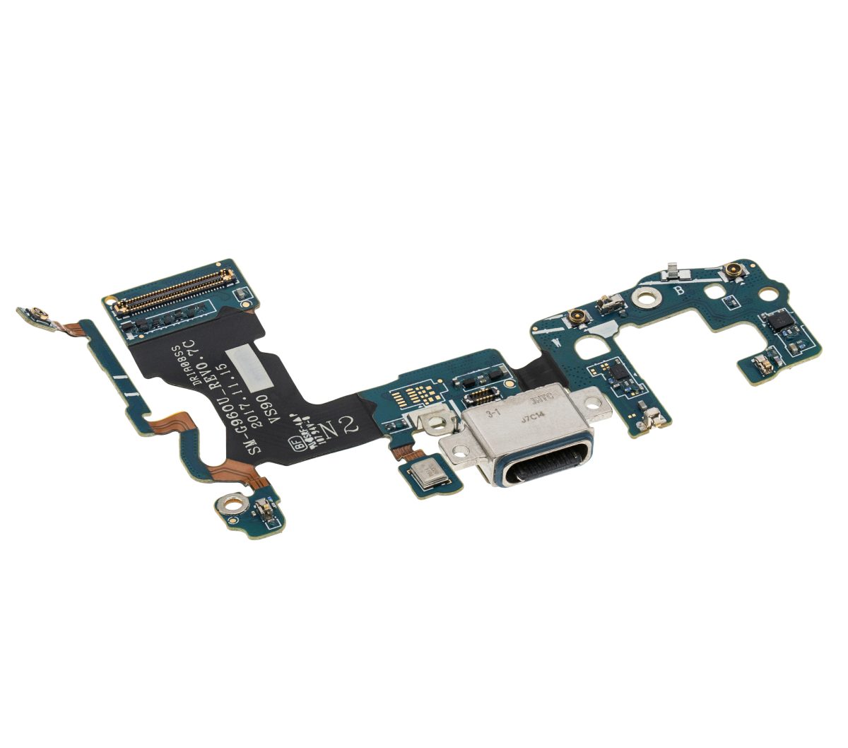 Samsung Galaxy S9 İle Uyumlu İçin Esnek (G960U) (ABD Sürümü)  Kablolu Şarj Portu Uyumlu - Görsel 5
