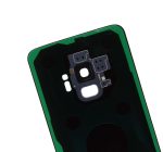 Samsung Galaxy S9 İle Uyumlu Kamera Lensli Arka Kapak Camı  (Aftermarket Plus) (Titanyum Grisi) - Görsel 4