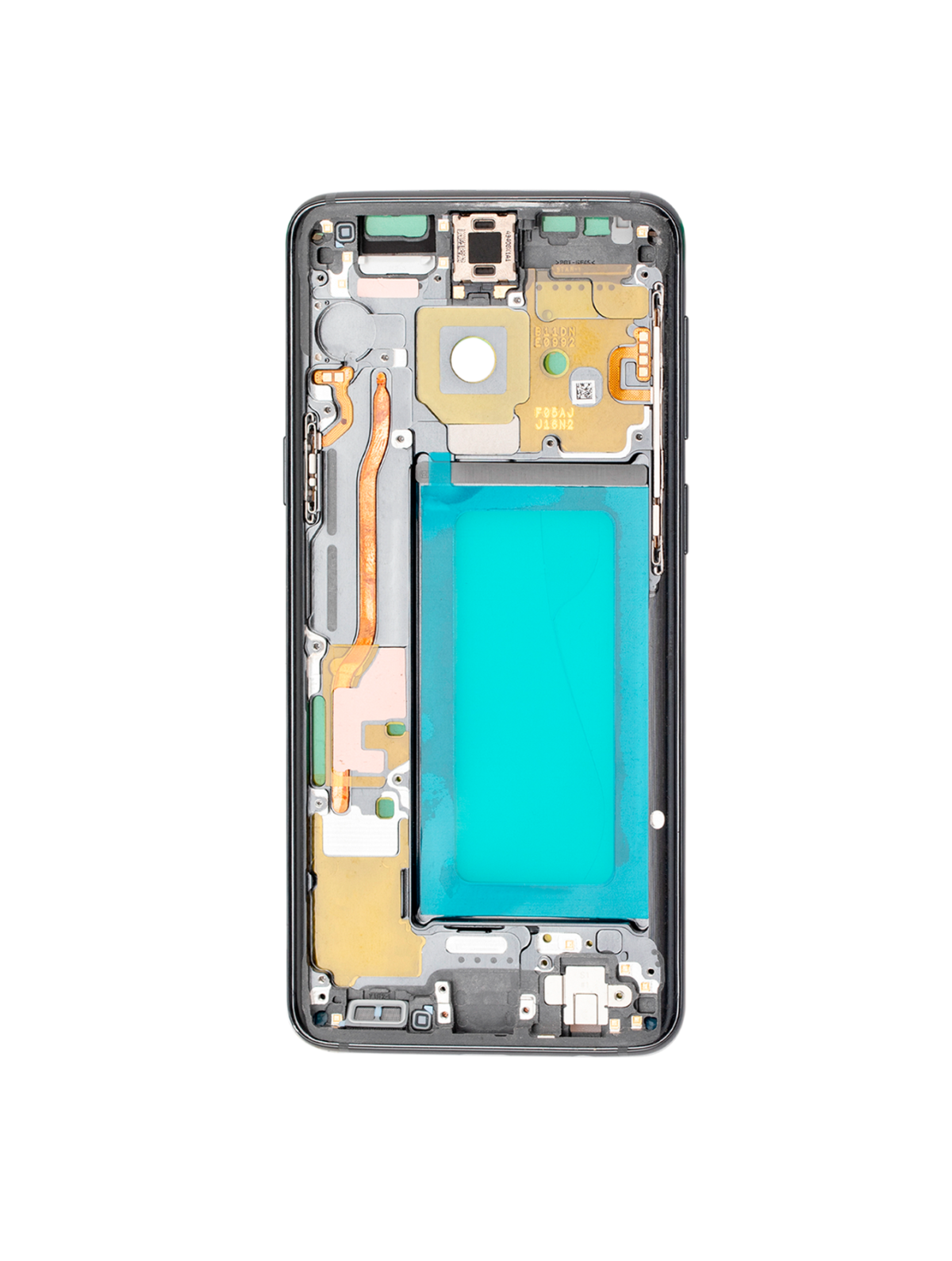 Samsung Galaxy S9 İle Uyumlu Orta Çerçeve Muhafaza (Küçük Parçalarla) (Titanyum Gri) - Görsel 2