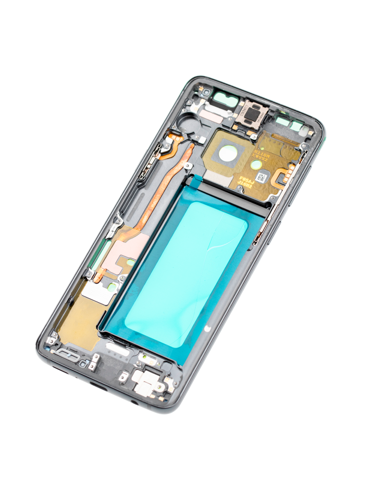 Samsung Galaxy S9 İle Uyumlu Orta Çerçeve Muhafaza (Küçük Parçalarla) (Titanyum Gri) - Görsel 3