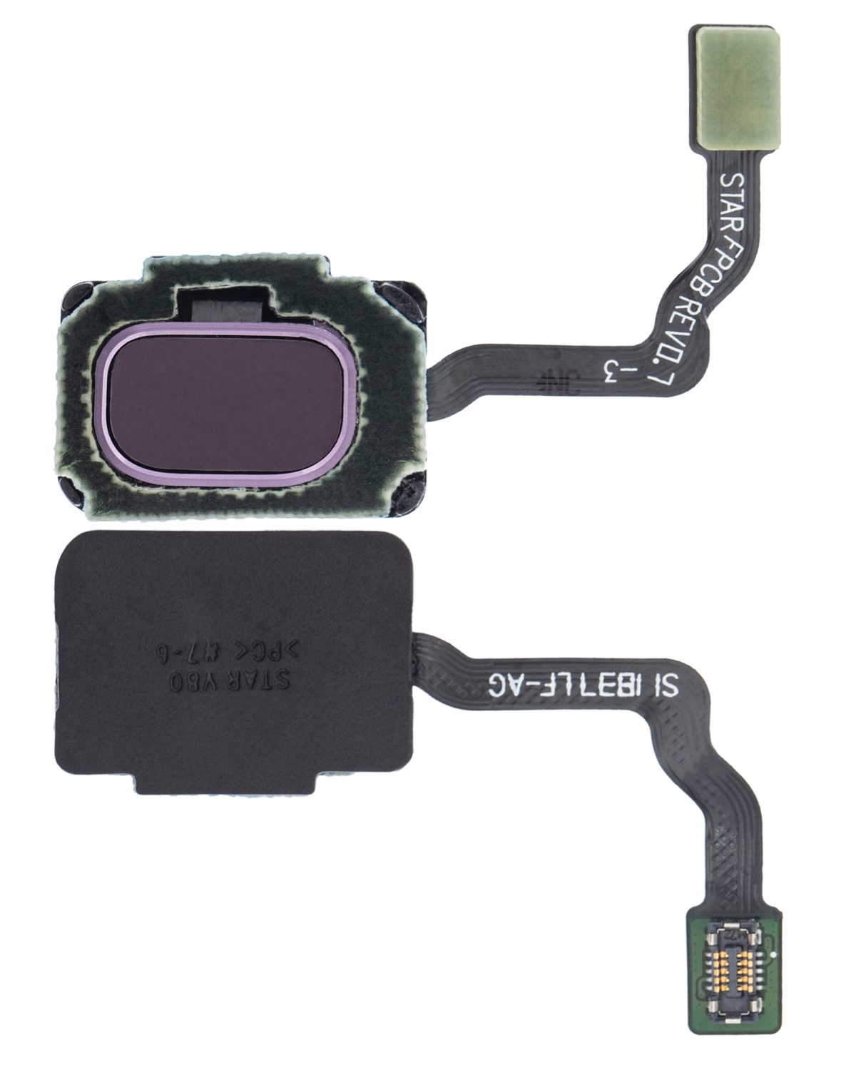 Samsung Galaxy S9 İle Uyumlu S9 Plus (Leylak Mor) Flex Kablolu Parmak İzi Okuyucu - Görsel 2
