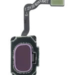 Samsung Galaxy S9 İle Uyumlu S9 Plus (Leylak Mor) Flex Kablolu Parmak İzi Okuyucu