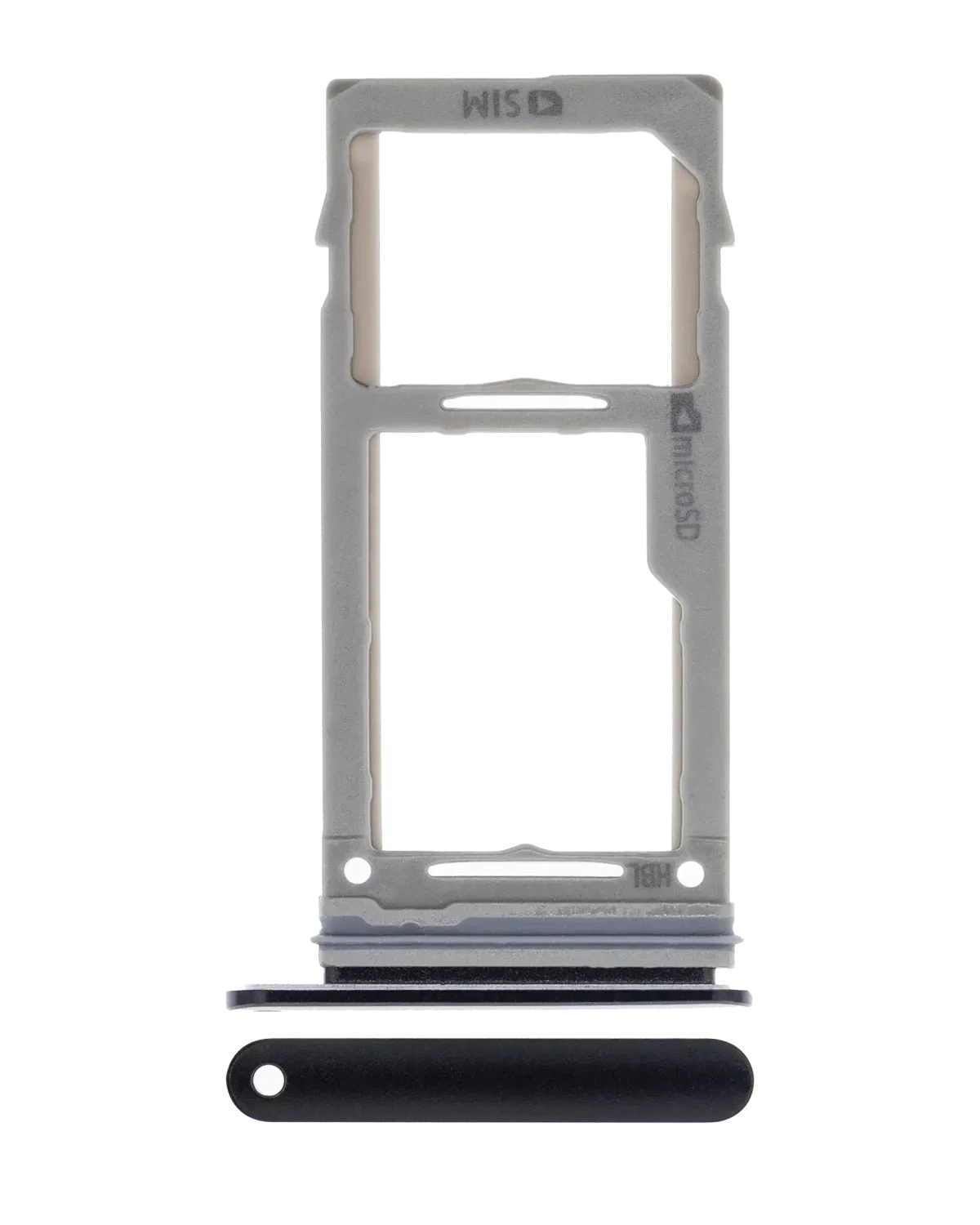 Samsung Galaxy S9 İle Uyumlu Tek Sim Kart Tepsisi (Gece ​​Yarısı Siyahı) - Görsel 4