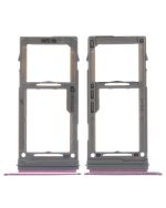 Samsung Galaxy S9 İle Uyumlu Tek Sim Kart Tepsisi (Leylak Mor) - Görsel 2