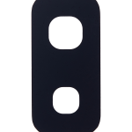 Samsung Galaxy S9 Plus İle Uyumlu Arka Kamera Lensi (Sadece Cam) Yapışkanlı (Tüm Renkler) (Servis Paketi)