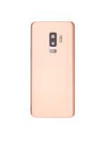 Samsung Galaxy S9 Plus İle Uyumlu Arka Kapak Camı Kamera Lensiyle  (Gündoğumu Altını) - Görsel 2