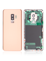 Samsung Galaxy S9 Plus İle Uyumlu Arka Kapak Camı Kamera Lensiyle  (Gündoğumu Altını) - Görsel 6