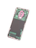 Samsung Galaxy S9 Plus İle Uyumlu Arka Kapak Camı Kamera Lensiyle  (Leylak Mor) - Görsel 6