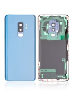 Samsung Galaxy S9 Plus İle Uyumlu Arka Kapak Camı Kamera Lensiyle (Service Pack) (Mercan Mavisi) - Görsel 5