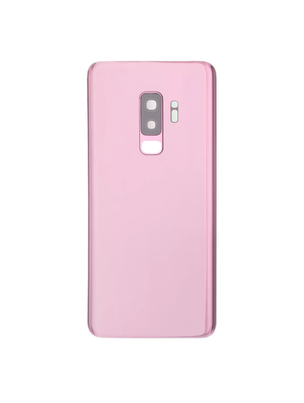 Samsung Galaxy S9 Plus İle Uyumlu Arka Kapak Camı Kamera Lensiyle Uyumlu (Service Pack) (Leylak Mor) - Görsel 3