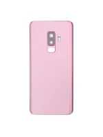 Samsung Galaxy S9 Plus İle Uyumlu Arka Kapak Camı Kamera Lensiyle Uyumlu (Service Pack) (Leylak Mor) - Görsel 3