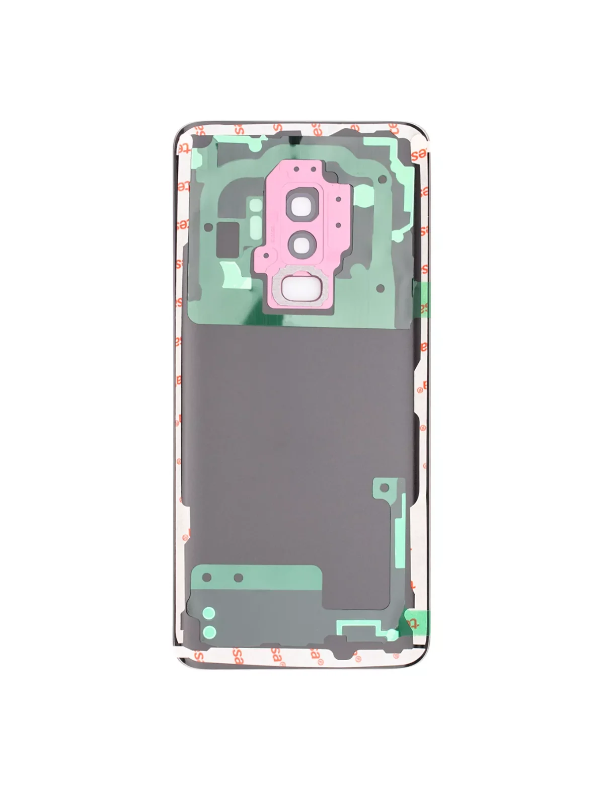 Samsung Galaxy S9 Plus İle Uyumlu Arka Kapak Camı Kamera Lensiyle Uyumlu (Service Pack) (Leylak Mor) - Görsel 4