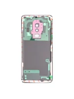 Samsung Galaxy S9 Plus İle Uyumlu Arka Kapak Camı Kamera Lensiyle Uyumlu (Service Pack) (Leylak Mor) - Görsel 4