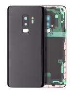 Samsung Galaxy S9 Plus İle Uyumlu Arka Kapak Camı Kamera Lensiyle Uyumlu (Servis Paketi) (Gece ​​Yarısı Siyahı) - Görsel 3