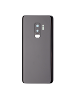 Samsung Galaxy S9 Plus İle Uyumlu Arka Kapak Camı Kamera Lensiyle Uyumlu (Servis Paketi) (Gece ​​Yarısı Siyahı) - Görsel 4