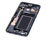 Samsung Galaxy S9 Plus İle Uyumlu İçin Çerçeveli ekran (Aftermarket Plus) (Gece ​​Yarısı Siyahı) - Görsel 5
