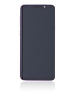 Samsung Galaxy S9 Plus İle Uyumlu İçin Çerçeveli ekran (Aftermarket Plus) (Leylak Moru) - Görsel 2