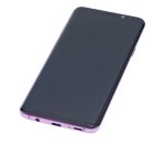 Samsung Galaxy S9 Plus İle Uyumlu İçin Çerçeveli ekran (Aftermarket Plus) (Leylak Moru) - Görsel 3
