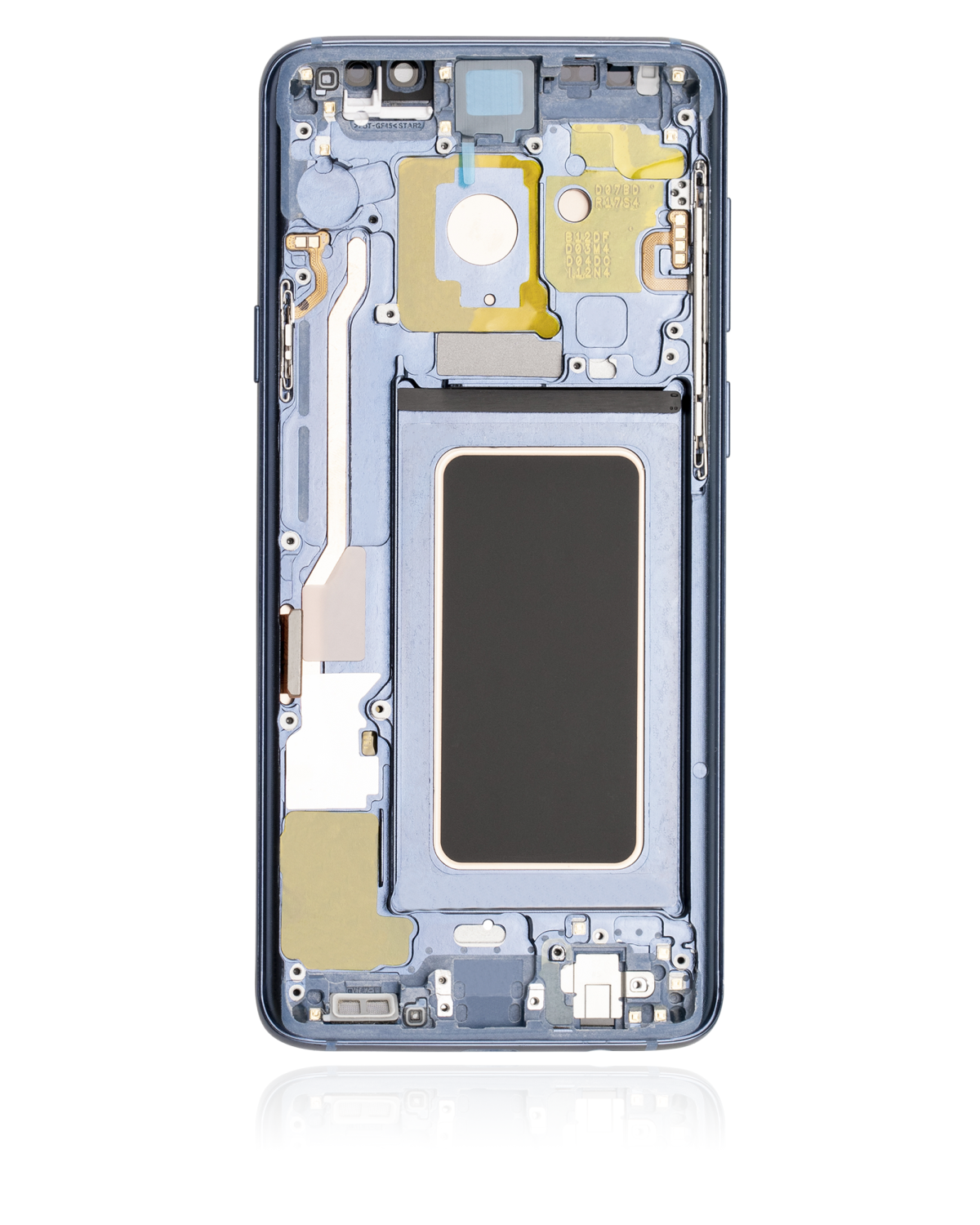 Samsung Galaxy S9 Plus İle Uyumlu İçin Çerçeveli ekran (Aftermarket Plus) (Mercan Mavisi) - Görsel 4