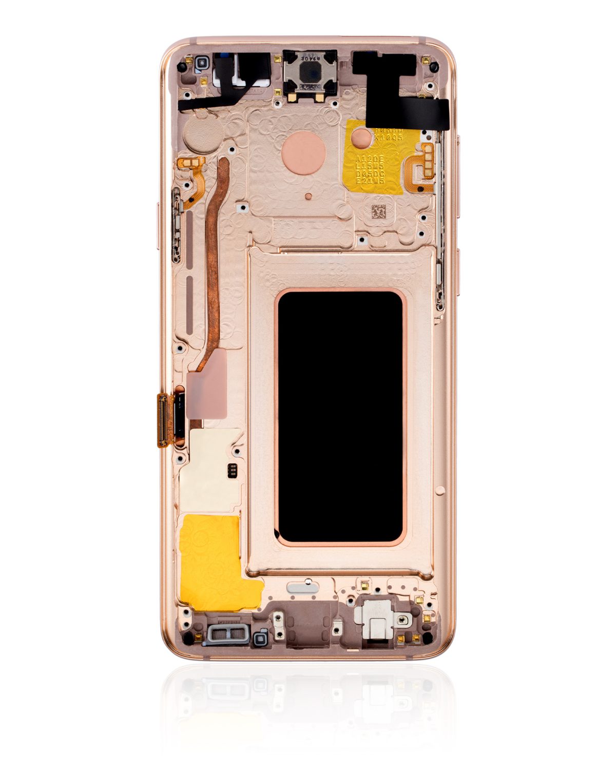 Samsung Galaxy S9 Plus İle Uyumlu İçin Çerçeveli ekran (Aftermarket Plus) (Sunrise Gold) - Görsel 4