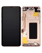 Samsung Galaxy S9 Plus İle Uyumlu İçin Çerçeveli ekran Orijinal (Sunrise Gold)  Orijinal Ekranı Uyumlu - Görsel 2
