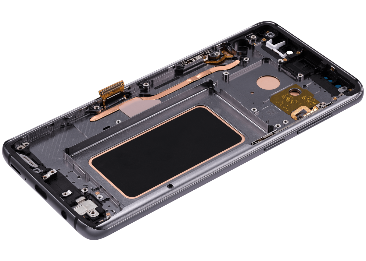 Samsung Galaxy S9 Plus İle Uyumlu İçin Çerçeveli ekran Orijinal (Titanyum Gri)  Orijinal Ekranı - Görsel 6