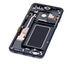 Samsung Galaxy S9 Plus İle Uyumlu İçin Çerçeveli ekran (Service Pack) (Gece ​​Yarısı Siyahı)  Orijinal Ekranı - Görsel 6
