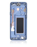 Samsung Galaxy S9 Plus İle Uyumlu İçin Çerçeveli ekran (Service Pack) (Mercan Mavisi)  Orijinal Ekranı - Görsel 3
