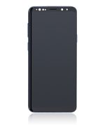 Samsung Galaxy S9 Plus İle Uyumlu İçin Çerçeveli ekran (Service Pack) (Mercan Mavisi)  Orijinal Ekranı - Görsel 4
