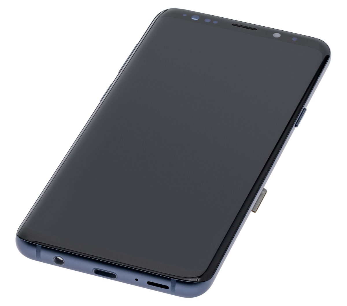 Samsung Galaxy S9 Plus İle Uyumlu İçin Çerçeveli ekran (Service Pack) (Mercan Mavisi)  Orijinal Ekranı - Görsel 6