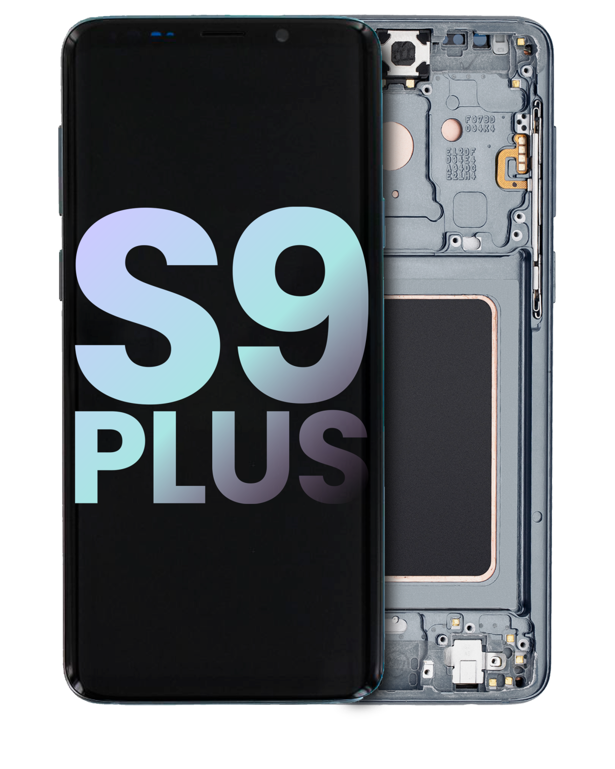 Samsung Galaxy S9 Plus İle Uyumlu İçin Çerçeveli ekran (Service Pack) (Titanyum Gri)  Orijinal Ekranı Uyumlu - Görsel 6