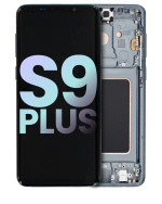 Samsung Galaxy S9 Plus İle Uyumlu İçin Çerçeveli ekran (Service Pack) (Titanyum Gri)  Orijinal Ekranı Uyumlu - Görsel 6