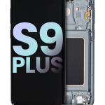Samsung Galaxy S9 Plus İle Uyumlu İçin Çerçeveli ekran (Service Pack) (Titanyum Gri)  Orijinal Ekranı Uyumlu
