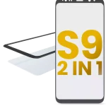 Samsung Galaxy S9 ile İle Uyumlu Uyumlu OCA Önceden Kurulu 2'si 1 Arada Ön Cam
